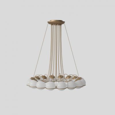 Gino Sarfatti Gino Sarfatti Model 2109 16 14 Chandelier in Brass