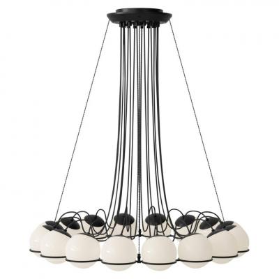 Gino Sarfatti Gino Sarfatti Model 2109 16 14 Chandelier in Brass
