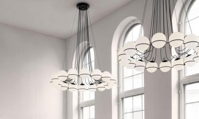 Gino Sarfatti Gino Sarfatti Model 2109 16 14 Chandelier in Brass
