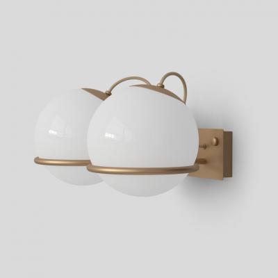 Gino Sarfatti Gino Sarfatti Model 238 2 Wall Lamp in Brass