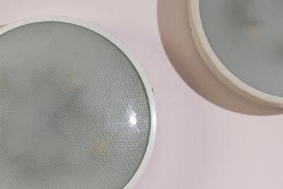 Gino Sarfatti Gino Sarfatti Model 3001 Ceiling Lamps for Arteluce Italy 1950s Set of 3 