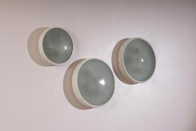 Gino Sarfatti Gino Sarfatti Model 3001 Ceiling Lamps for Arteluce Italy 1950s Set of 3 
