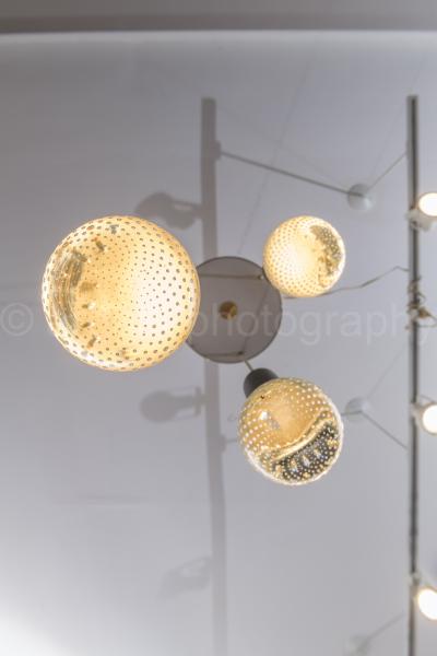 Gino Sarfatti Gino Sarfatti and Archimede Seguso Chandelier for Lightolier
