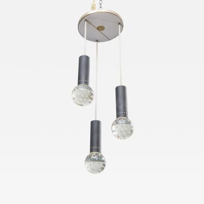 Gino Sarfatti Gino Sarfatti and Archimede Seguso Chandelier for Lightolier
