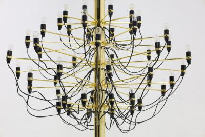 Gino Sarfatti Gino Sarfatti for Flos 2097 50 Chandelier Pair Available Price is Per Item