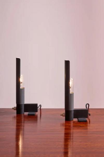 Gino Sarfatti Gino Sarfatti pair of table lamps Model 585 Arteluce Italy 1958