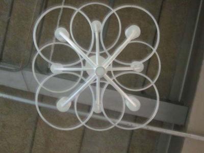 Gino Sarfatti Italian Mid Century Modern Chandelier Attributed to Gino Sarfatti