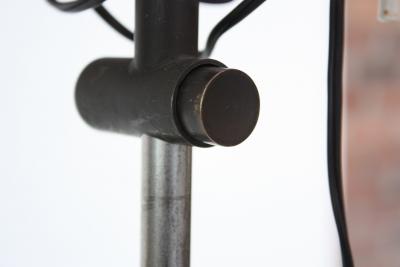 Gino Sarfatti Italian Modern Adjustable Floor Lamp Attributed to Gino Sarfatti