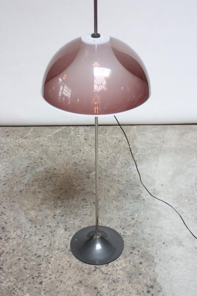 Gino Sarfatti Italian Modern Adjustable Floor Lamp Attributed to Gino Sarfatti