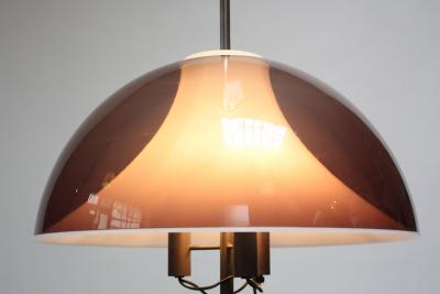 Gino Sarfatti Italian Modern Adjustable Floor Lamp Attributed to Gino Sarfatti