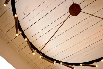 Gino Sarfatti Large Gino Sarfatti chandelier 169cm diameter