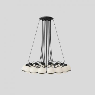 Gino Sarfatti Monumental Gino Sarfatti Model 2109 24 14 Chandelier in Brass