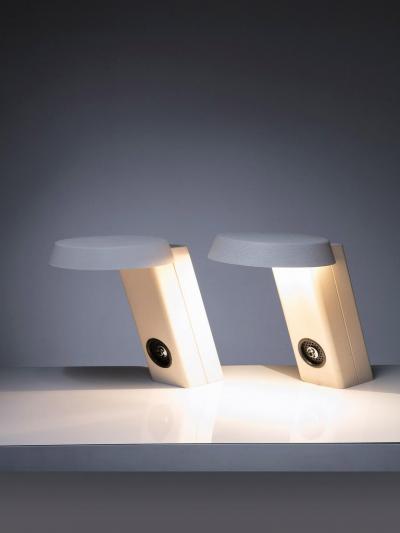 Gino Sarfatti Pair of 607 Table Lamps by Gino Sarfatti for Arteluce