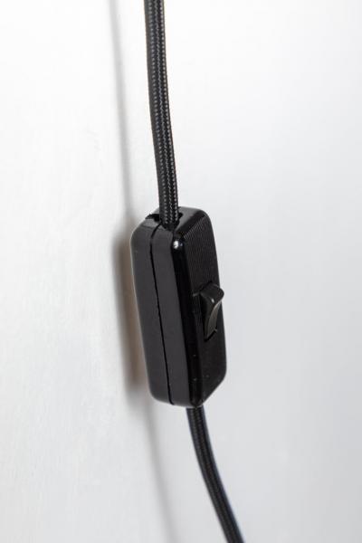 Gino Sarfatti Pair of Gino Sarfatti Model 237 1 Wall Lamps in Black
