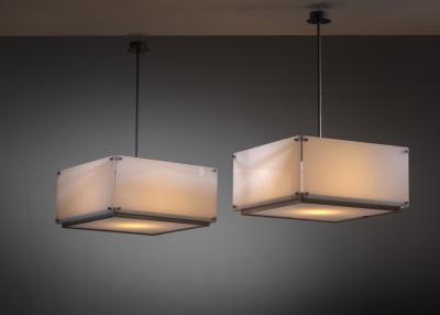 Gino Sarfatti Pair of Gino Sarfatti pendants