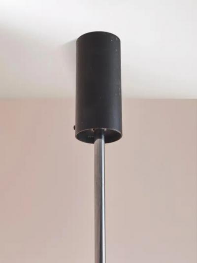 Gino Sarfatti Pendant Light by Gino Sarfatti with Seguso Glass circa 1960