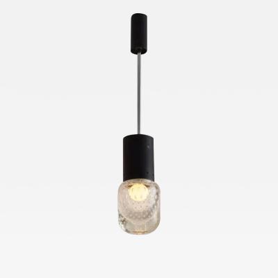 Gino Sarfatti Pendant Light by Gino Sarfatti with Seguso Glass circa 1960
