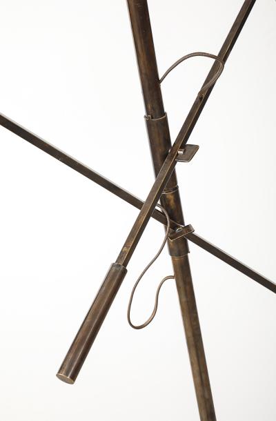 Gino Sarfatti Rare Model 1050 2 Floor Lamp by Gino Sarfatti for Arredoluce