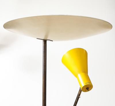 Gino Sarfatti Rare Model 1050 2 Floor Lamp by Gino Sarfatti for Arredoluce