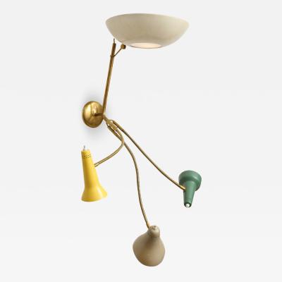 Gino Sarfatti Rare Wall Sconce 179 by Gino Sarfatti for Arteluce