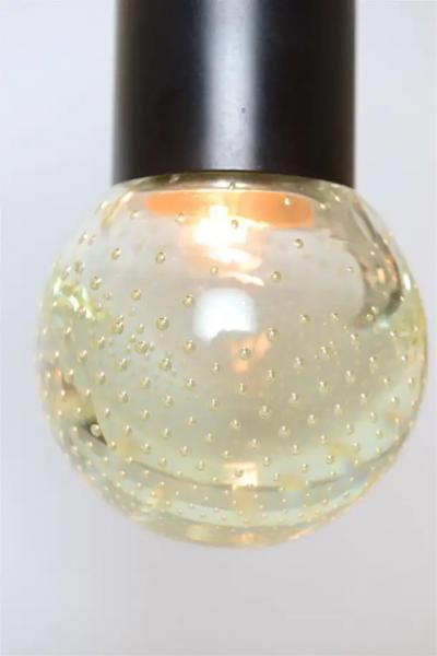 Gino Sarfatti Sarfatti Chandelier for Seguso with Three Globes circa 1960
