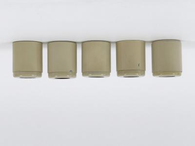 Gino Sarfatti Set of Five Gino Sarfatti Ceiling Lamps or Sconces SP 14 Arteluce Italy 1960s