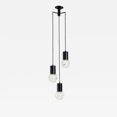 Gino Sarfatti Three Light Pendant