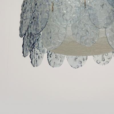 Gino Vistosi Gino Vistosi Murano Glass Ceiling Lamp for Vistosi Italy 1966