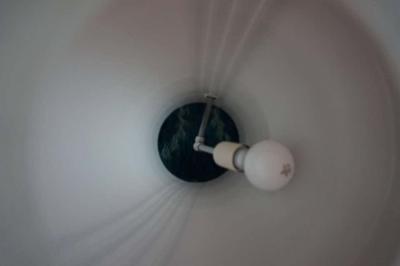 Gino Vistosi Large Scale Handblown Murano Glass Lamp by Vistosi