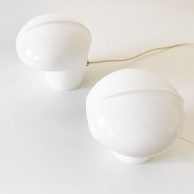 Gino Vistosi Set of Two Exceptional Table Lamps by Gino Vistosi for Vistosi Murano 1970s