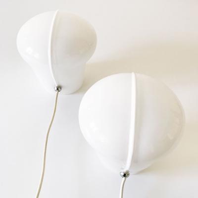 Gino Vistosi Set of Two Exceptional Table Lamps by Gino Vistosi for Vistosi Murano 1970s