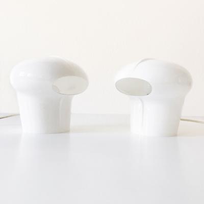 Gino Vistosi Set of Two Exceptional Table Lamps by Gino Vistosi for Vistosi Murano 1970s
