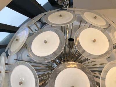 Gino Vistosi Vistosi Style Giant Disc Chandelier