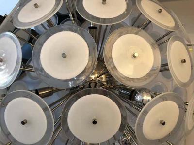 Gino Vistosi Vistosi Style Giant Disc Chandelier