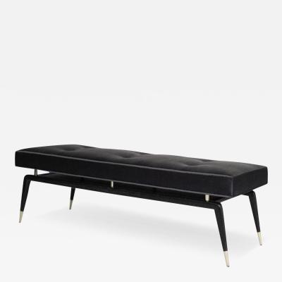 Gio Bench in Black Ceruse by Stamford Modern