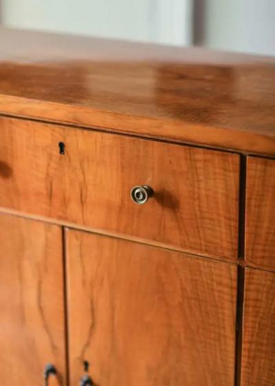Gio Ponti 1930 40 Wooden Sideboard in Twentieth Century Style