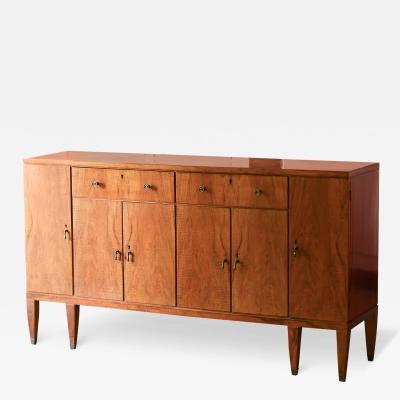 Gio Ponti 1930 40 Wooden Sideboard in Twentieth Century Style