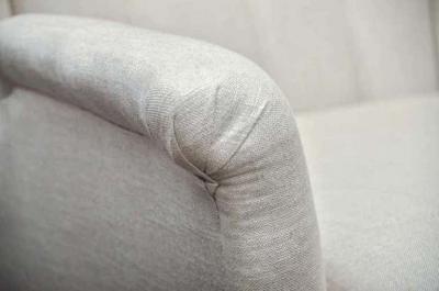 Gio Ponti 1950s Upholstered Club Chairs in Gio Ponti Style