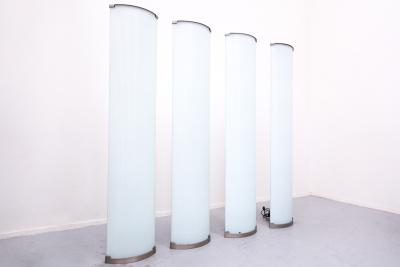 Gio Ponti 1960s Italian Pirellone Floor Lamps by Gio Ponti for Fontana Arte