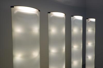 Gio Ponti 1960s Italian Pirellone Floor Lamps by Gio Ponti for Fontana Arte