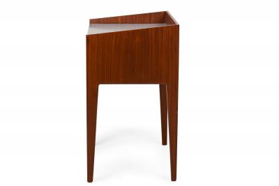 Gio Ponti 2 Mid Century Italian Mahogany and Formica Desk Style of Gio Ponti 