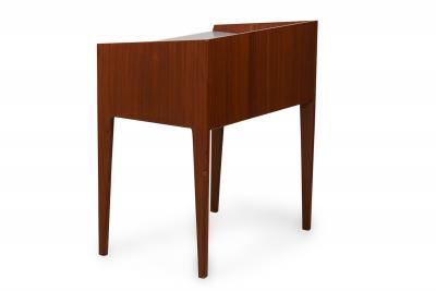 Gio Ponti 2 Mid Century Italian Mahogany and Formica Desk Style of Gio Ponti 