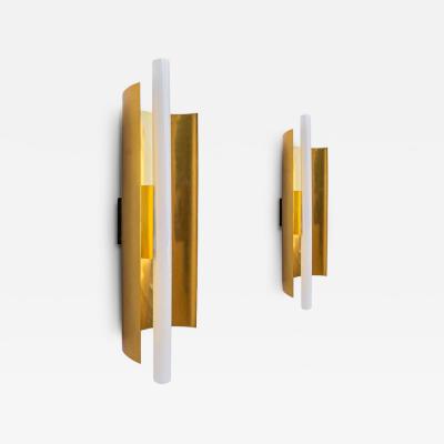 Gio Ponti A pair of wall lights by Gio Ponti