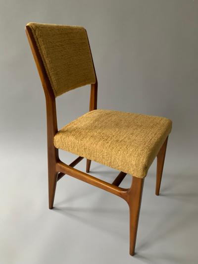 Gio Ponti A rare set of Gio Ponti dining chairs Model 602 