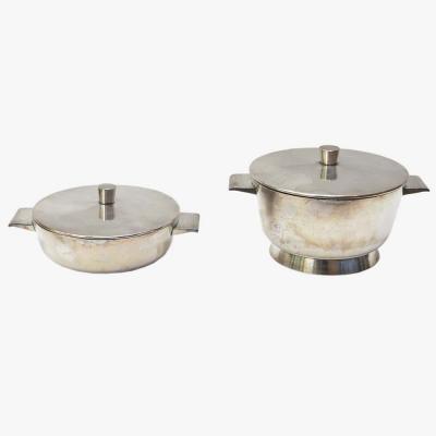 Gio Ponti Bowl and Lid by Gio Ponti for Krupp Milano