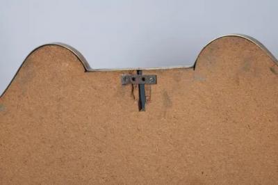 Gio Ponti Brass Shield Mirror