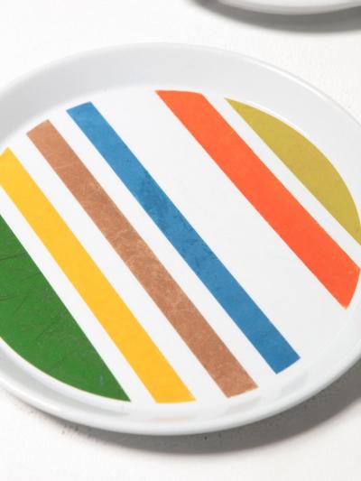 Gio Ponti Ceramic Plates by Gio Ponti for Ceramica Franco Pozzi
