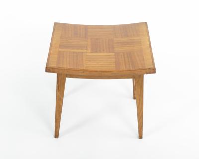 Gio Ponti Curved Wooden Stools attributed to Gio Ponti