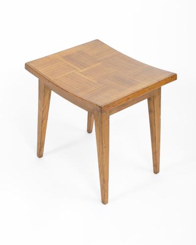 Gio Ponti Curved Wooden Stools attributed to Gio Ponti