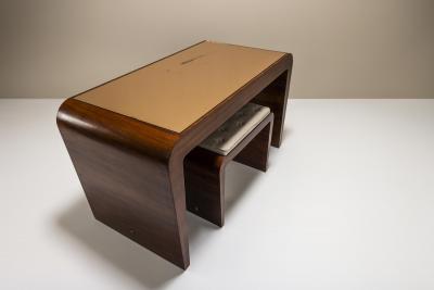 Gio Ponti Desk and Stool by Gio Ponti for Fontana Arte Italy 1938